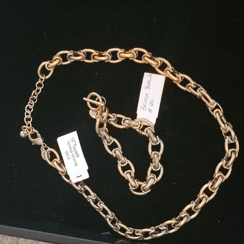 Necklace and earrings